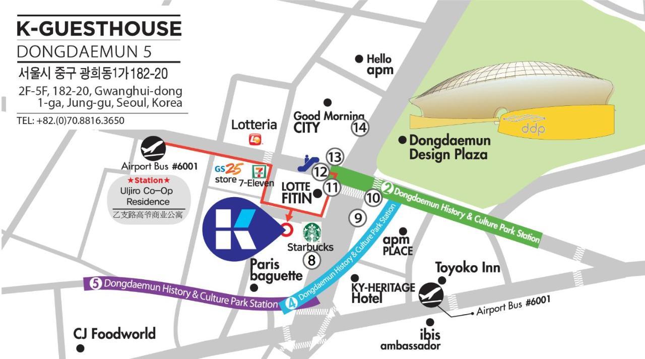 K-Guesthouse Dongdaemun 5 Seoul Luaran gambar